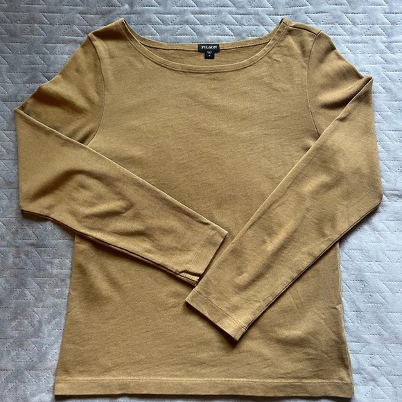 Filson Tops - Filson Women's Tan Long Sleeve Top